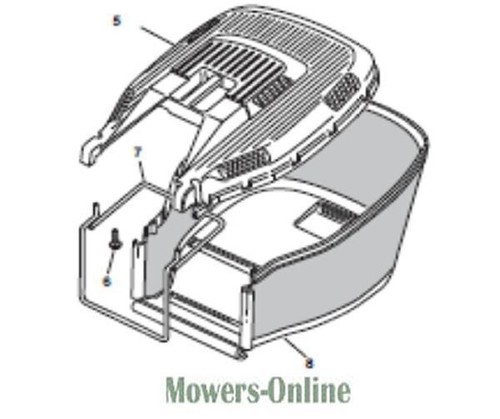 Mountfield fabric grassbag - mountfield,